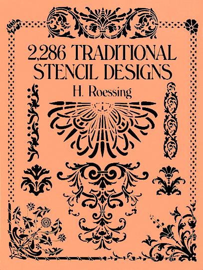 книга 2,286 Traditional Stencil Designs, автор: H. Roessing